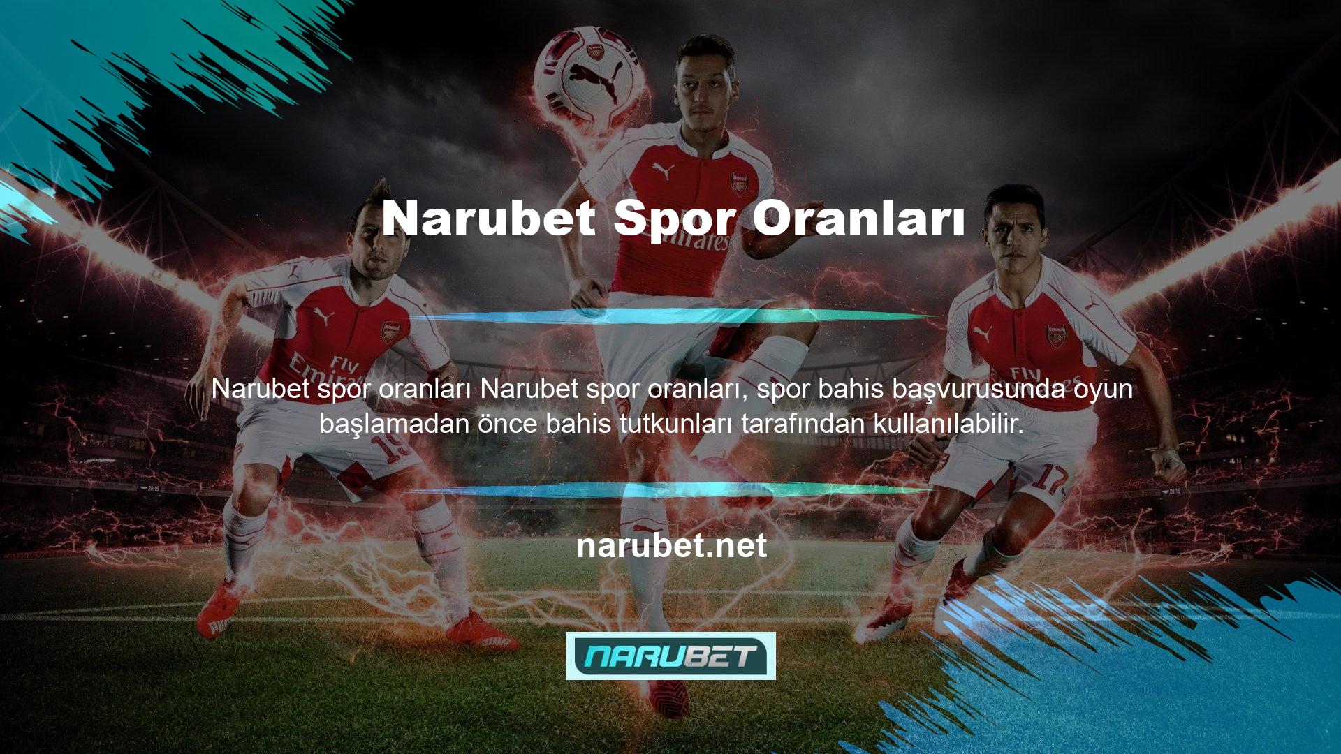 Bahisçiler oyundan önce oran seçeneklerini analiz edebilir ve prosedürlerini uygulayabilir